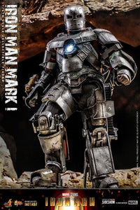 Hot Toys Marvel Iron Man Mark I Movie Masterpiece Figure 30cm by LAB7 Malta, Europe