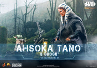 Hot Toys Star Wars The Mandalorian Action Figure 2-Pack 1/6 Ahsoka Tano & Grogu 29 cm in Malta | LAB7