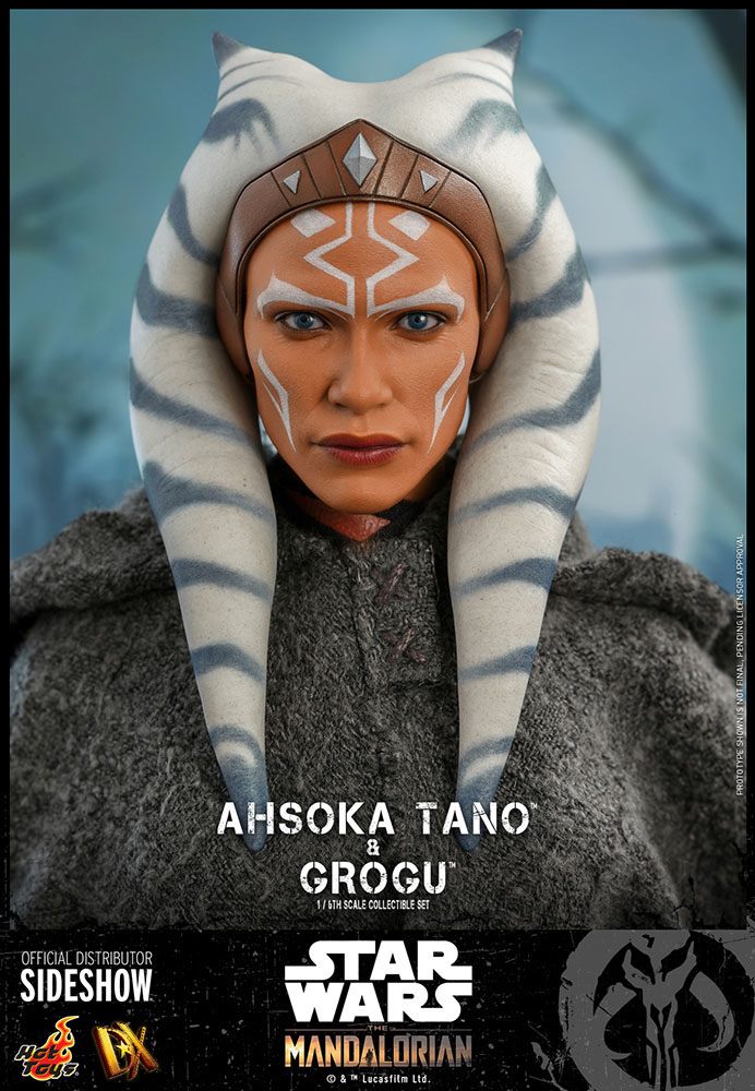 Hot Toys Star Wars The Mandalorian Action Figure 2-Pack 1/6 Ahsoka Tano & Grogu 29 cm in Malta | LAB7