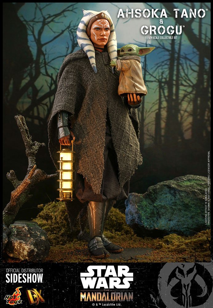 Hot Toys Star Wars The Mandalorian Action Figure 2-Pack 1/6 Ahsoka Tano & Grogu 29 cm in Malta | LAB7