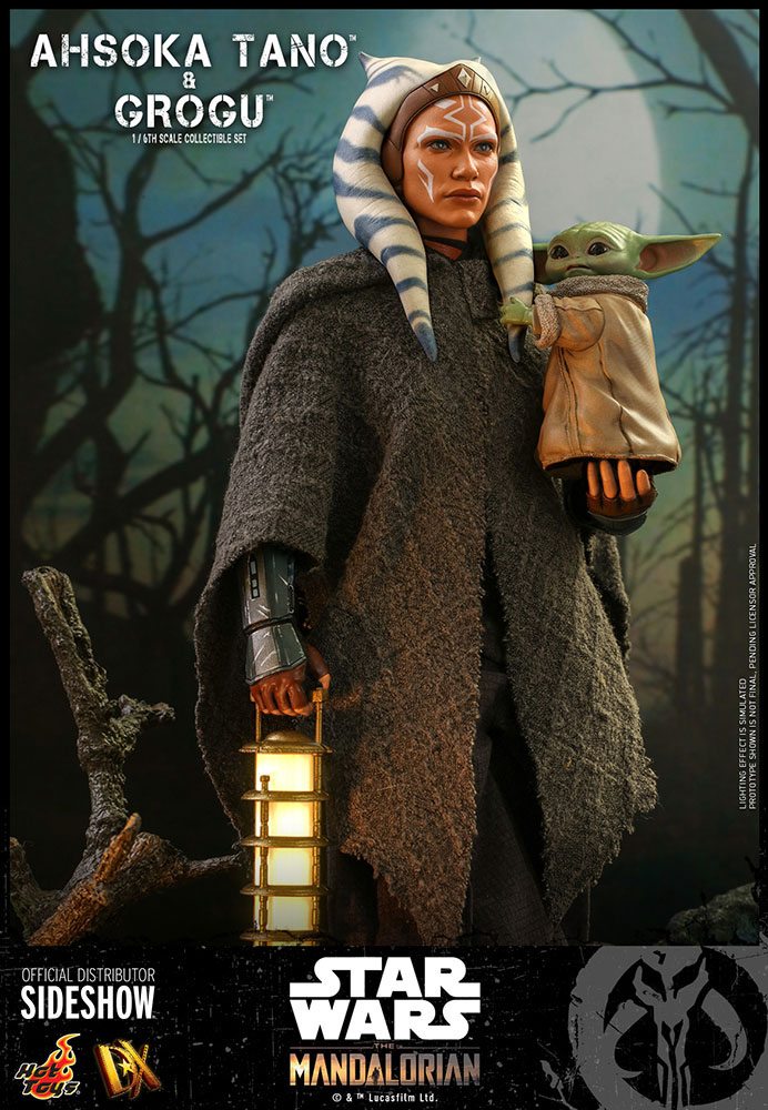 Hot Toys Star Wars The Mandalorian Action Figure 2-Pack 1/6 Ahsoka Tano & Grogu 29 cm in Malta | LAB7