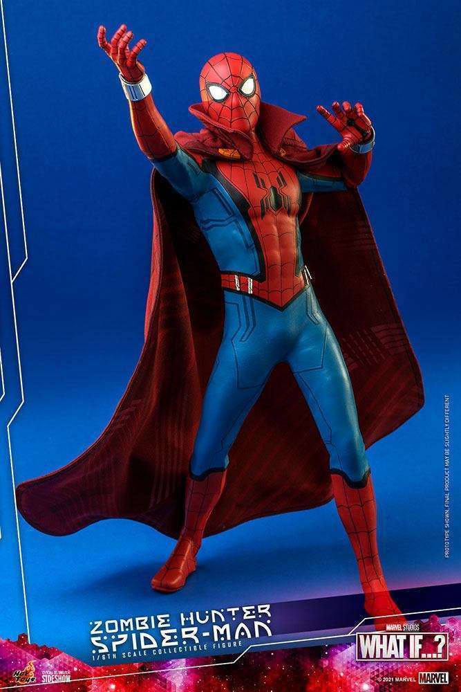 Hot Toys What If...? Action Figure 1/6 Zombie Hunter Spider - Man 30 cm by LAB7 Malta, Europe