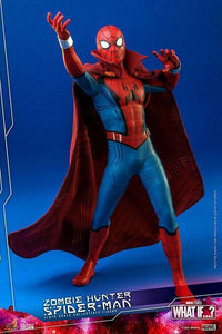Hot Toys What If...? Action Figure 1/6 Zombie Hunter Spider - Man 30 cm by LAB7 Malta, Europe