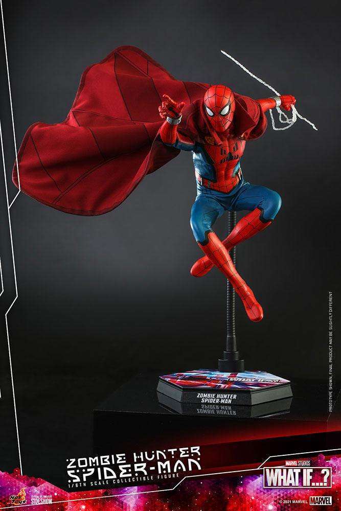 Hot Toys What If...? Action Figure 1/6 Zombie Hunter Spider - Man 30 cm by LAB7 Malta, Europe