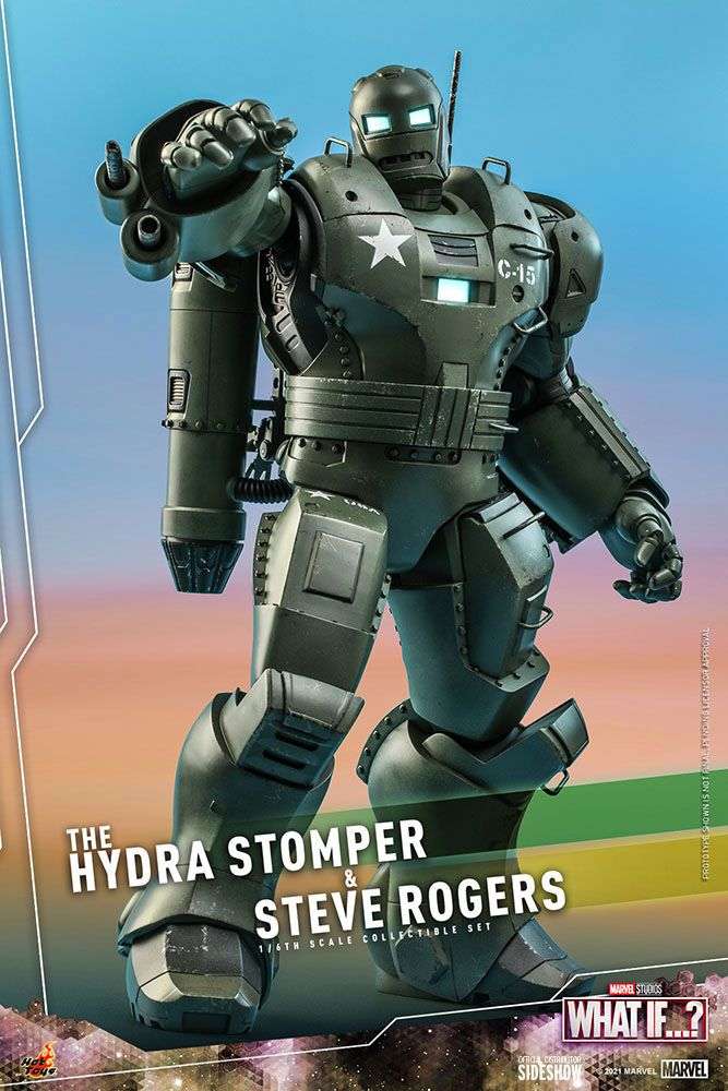Hot Toys What If...? Action Figures 1/6 Steve Rogers & The Hydra Stomper 28 - 56 cm in Malta | LAB7