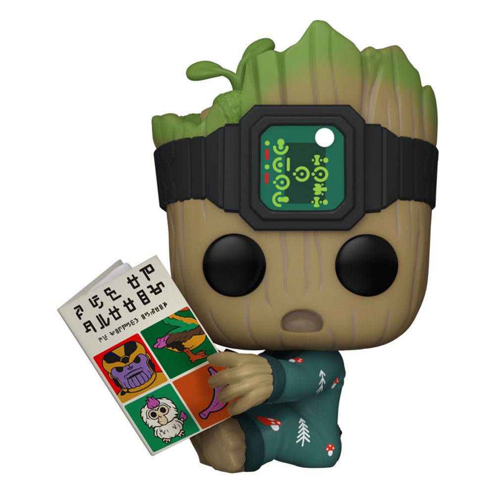 Funko - I Am Groot POP! Vinyl Figure Groot PJs w/book 1193