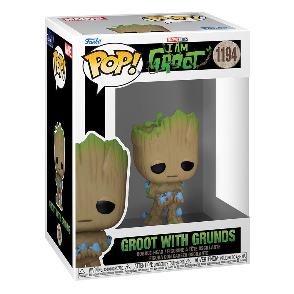 Funko - I Am Groot POP! Vinyl Figure Groot w/ Grunds 1194