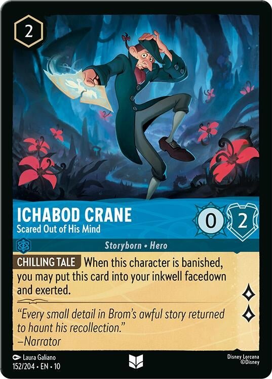 Ichabod Crane - Scared Out of His Mind (152/204) (Whispers in the Well) in Malta | LAB7