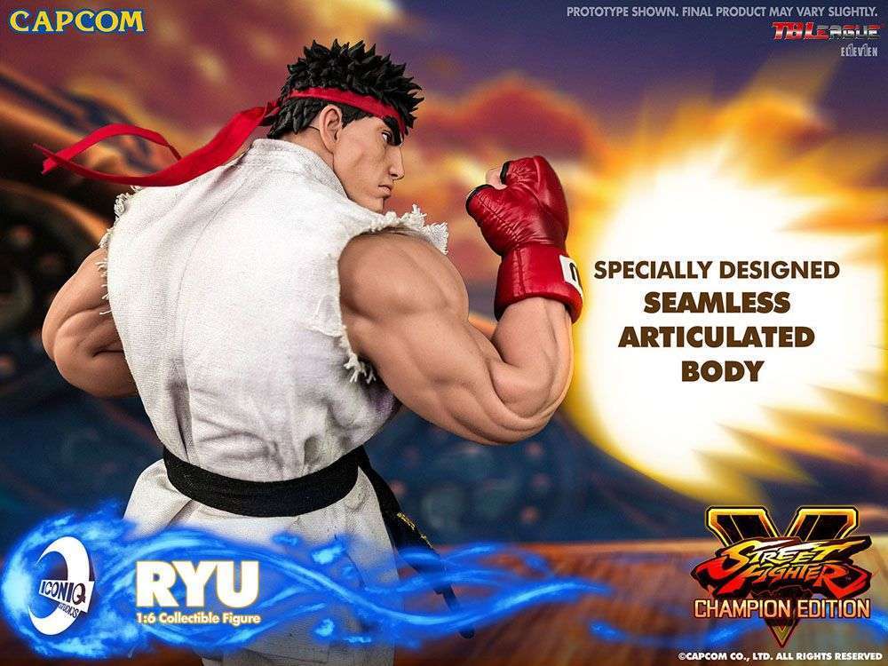 Iconiq Studios Street Fighter Action Figure 1/6 Ryu 30 cm by LAB7 Malta, Europe