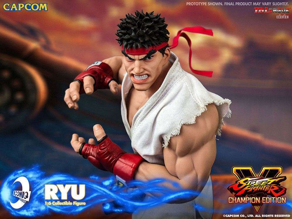 Iconiq Studios Street Fighter Action Figure 1/6 Ryu 30 cm by LAB7 Malta, Europe