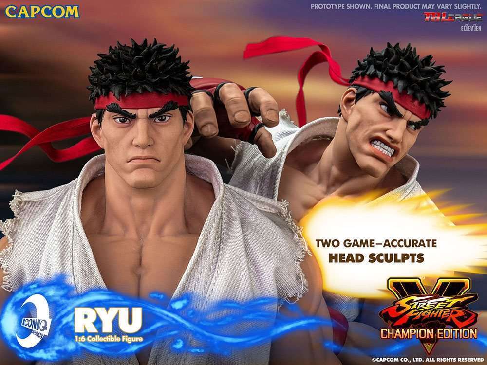 Iconiq Studios Street Fighter Action Figure 1/6 Ryu 30 cm by LAB7 Malta, Europe