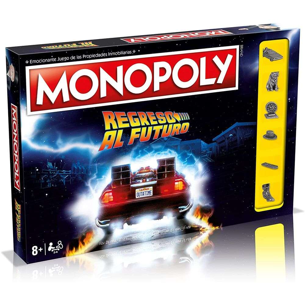 Eleven Force Spanish Back to the Future Monopoly by LAB7 Malta