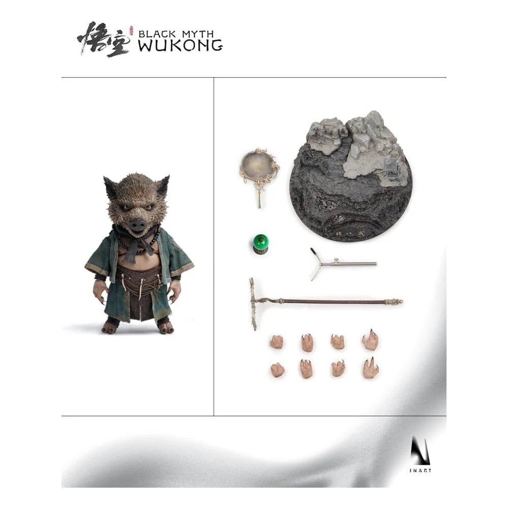 Black Myth: Wukong Zhu Bajie 1/6 Scale Action Figure 24 cm by LAB7 Malta, Europe