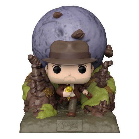Funko - Indiana Jones POP Moment! Vinyl Figures 2 - Pack Boulder SCN 9 cm