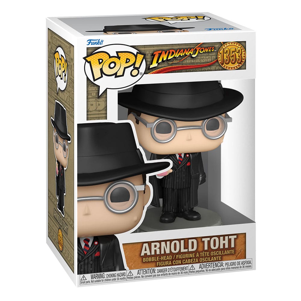 Indiana Jones POP! Movies Vinyl Figure Arnold Toht 9 cm by LAB7 Malta, Europe