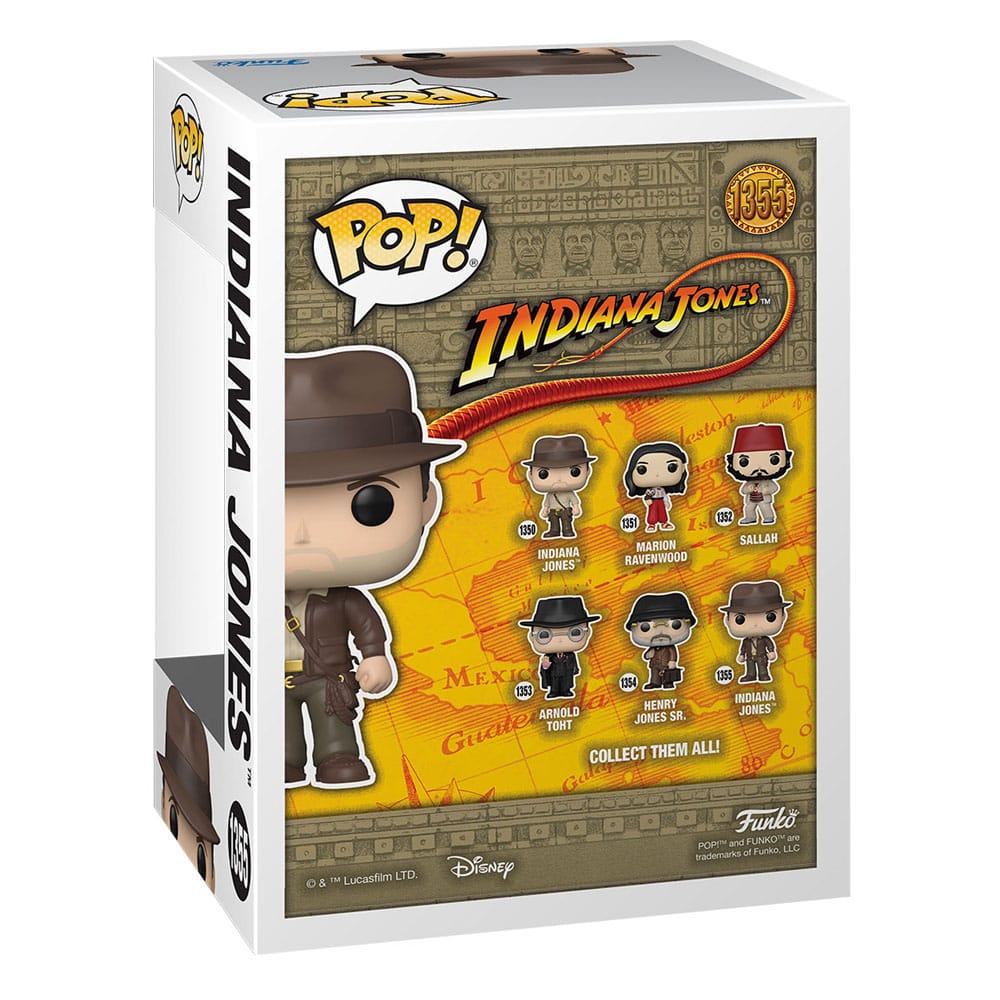 Indiana Jones POP! Movies Vinyl Figure Indiana Jones w/Jacket 9 cm by LAB7 Malta, Europe