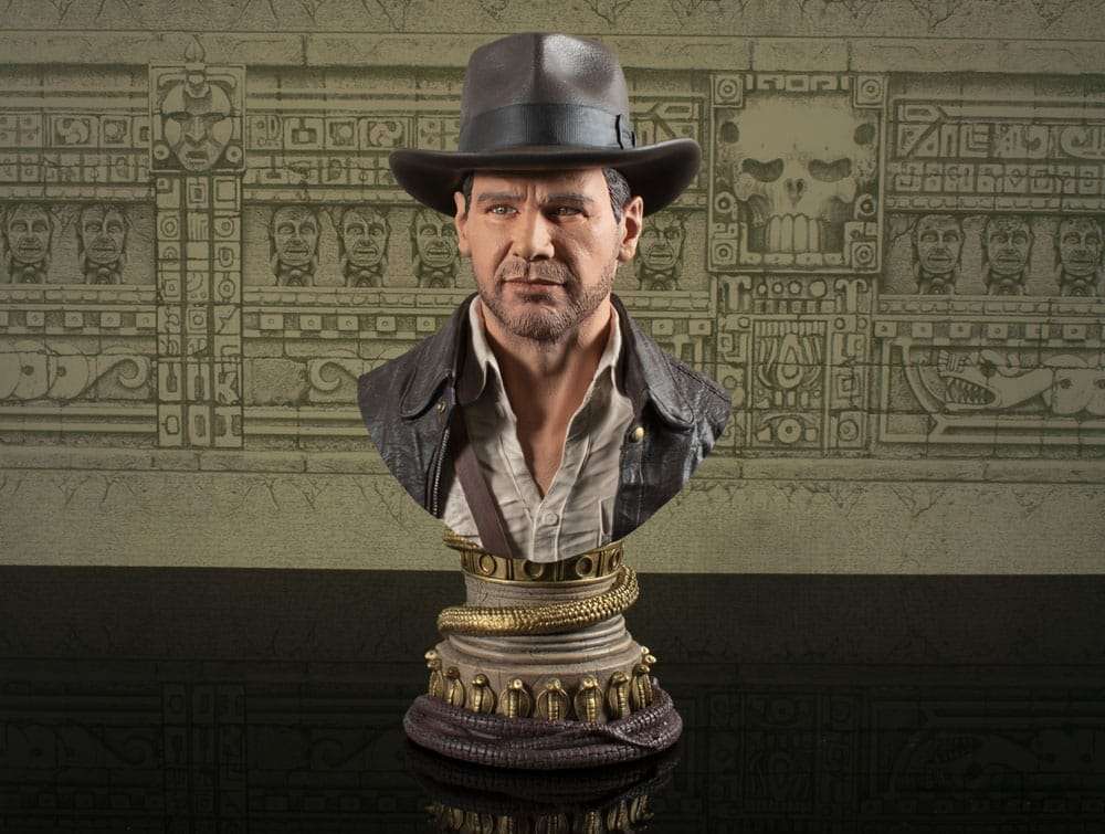 Indiana Jones: Raiders of the Lost Ark Legends in 3D Bust 1/2 Indiana Jones 25 cm by LAB7 Malta, Europe