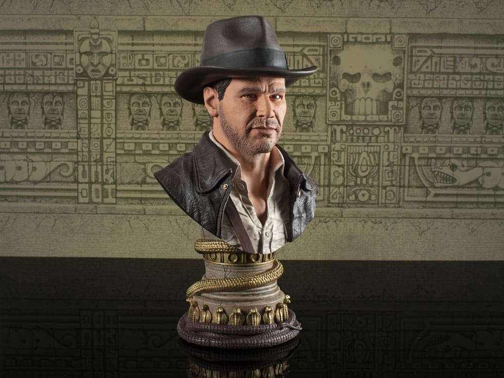 Indiana Jones: Raiders of the Lost Ark Legends in 3D Bust 1/2 Indiana Jones 25 cm by LAB7 Malta, Europe