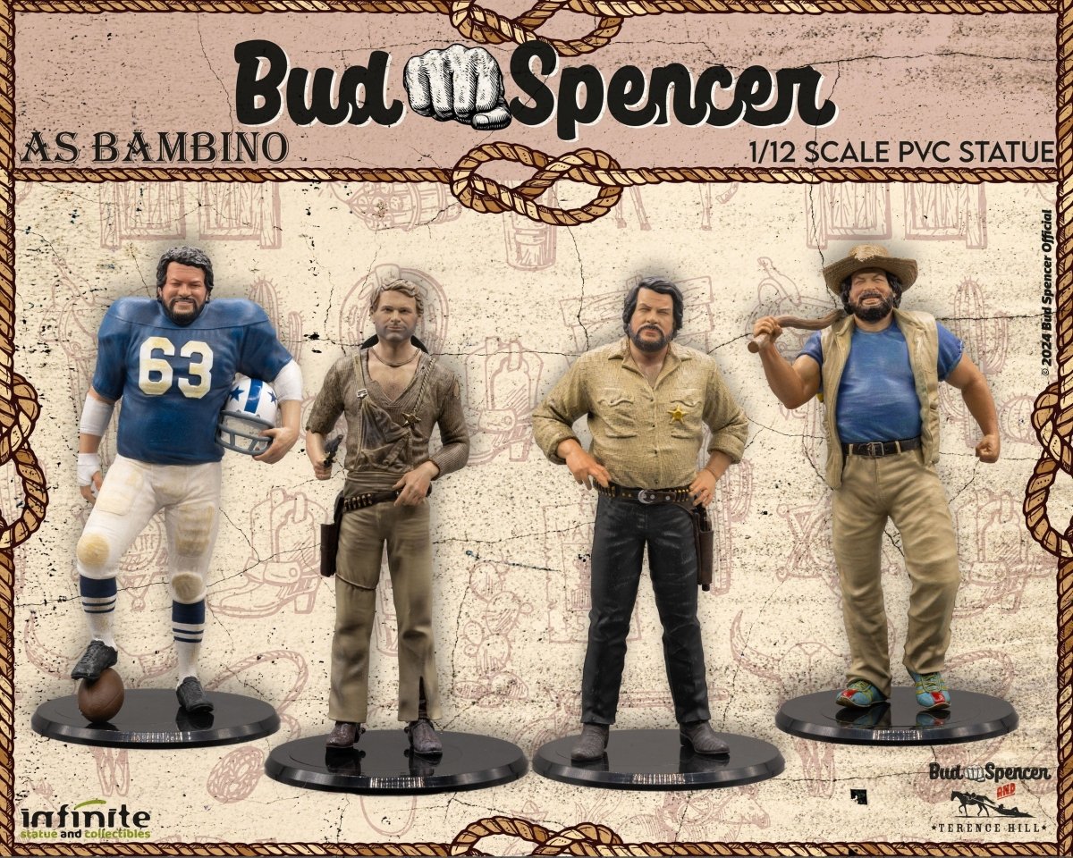 Infinite Statue Bud Spencer as Bambino – 1/12 PVC Mini Statue in Malta | LAB7