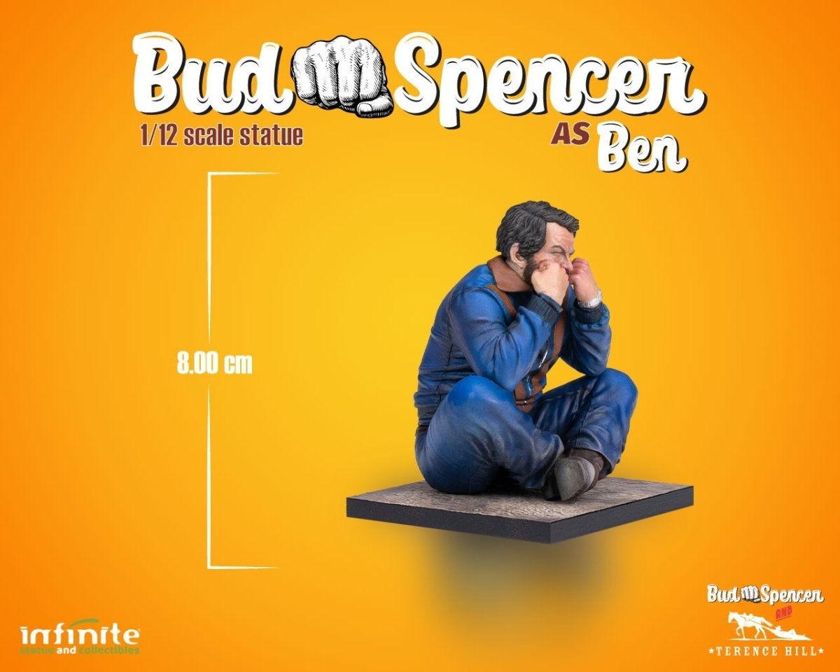 Infinite Statue Bud Spencer as Ben – 1/12 PVC Statue in Malta | LAB7