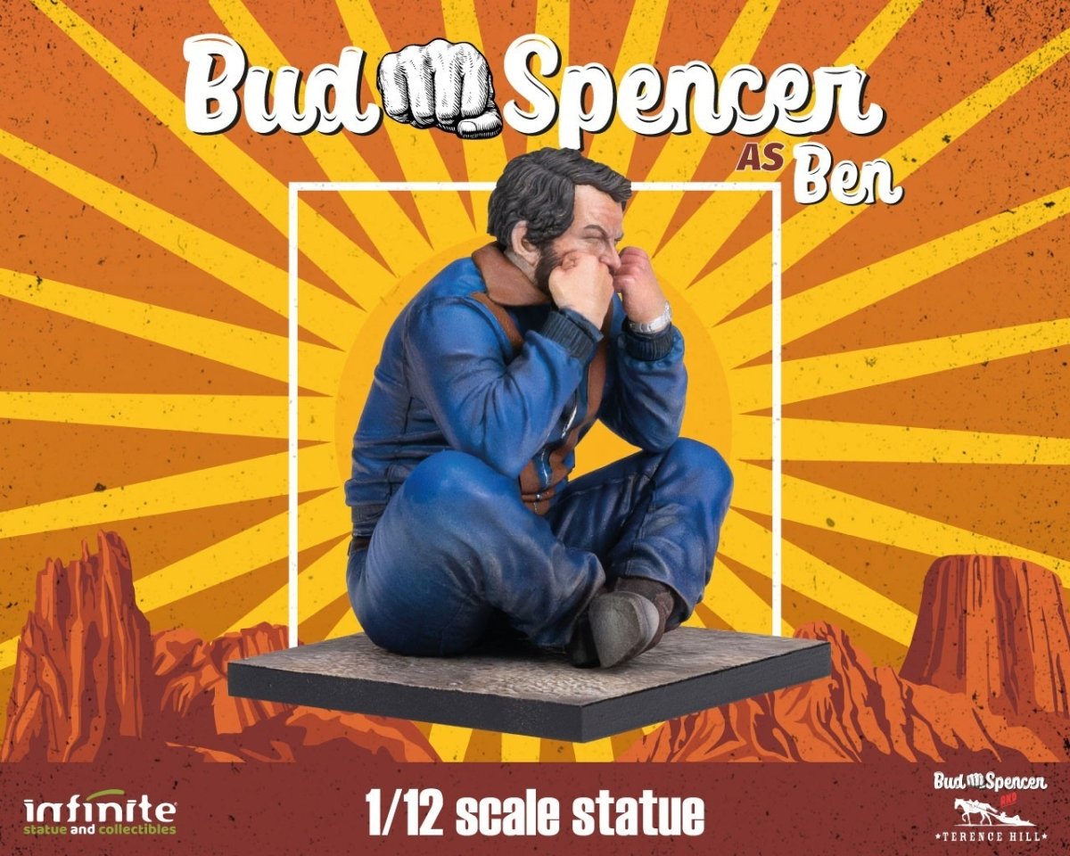 Infinite Statue Bud Spencer as Ben – 1/12 PVC Statue in Malta | LAB7