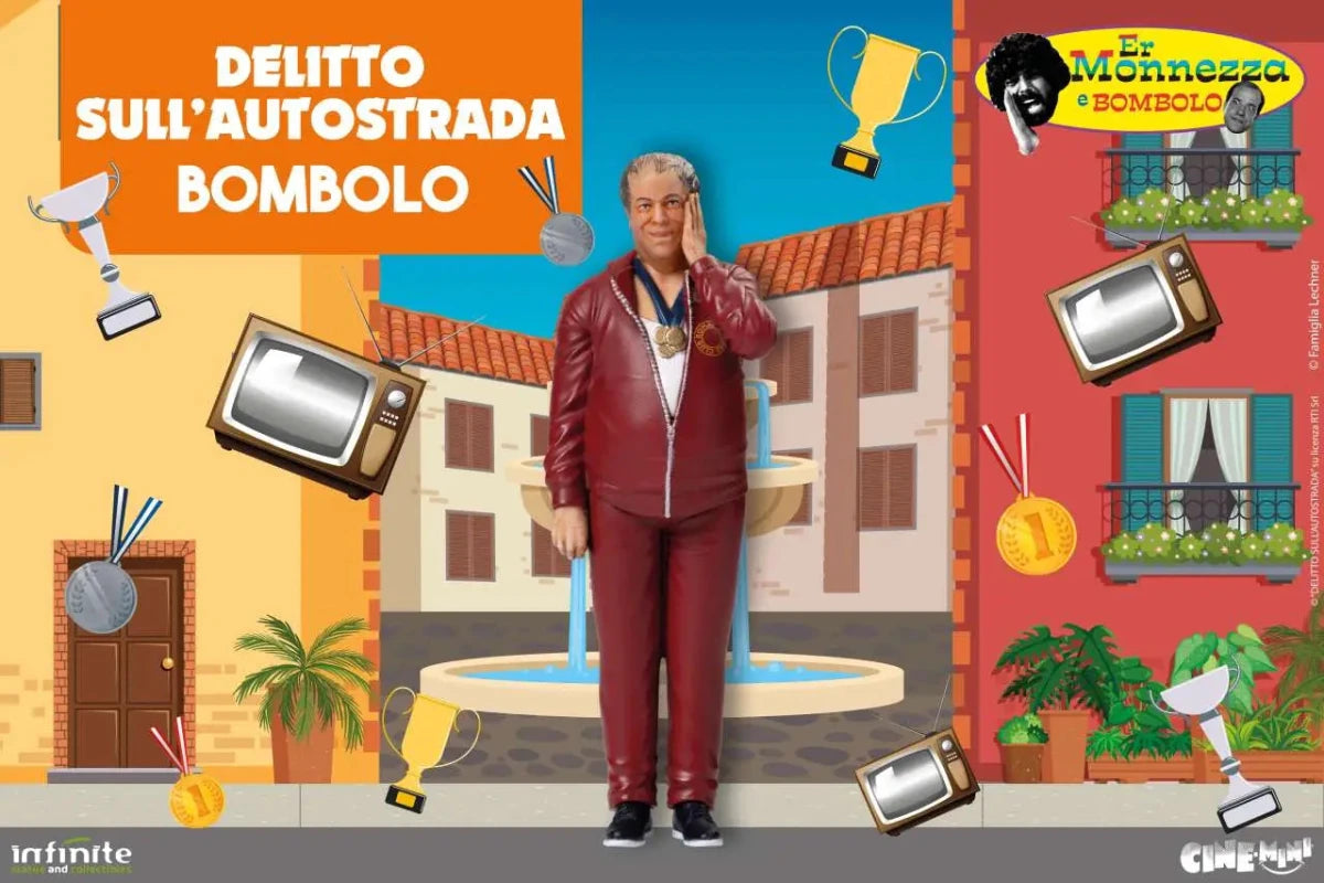 Infinite Statue Cine-Mini Collection Bombolo as Venticello – Delitto sull'autostrada PVC Figure in Malta | LAB7