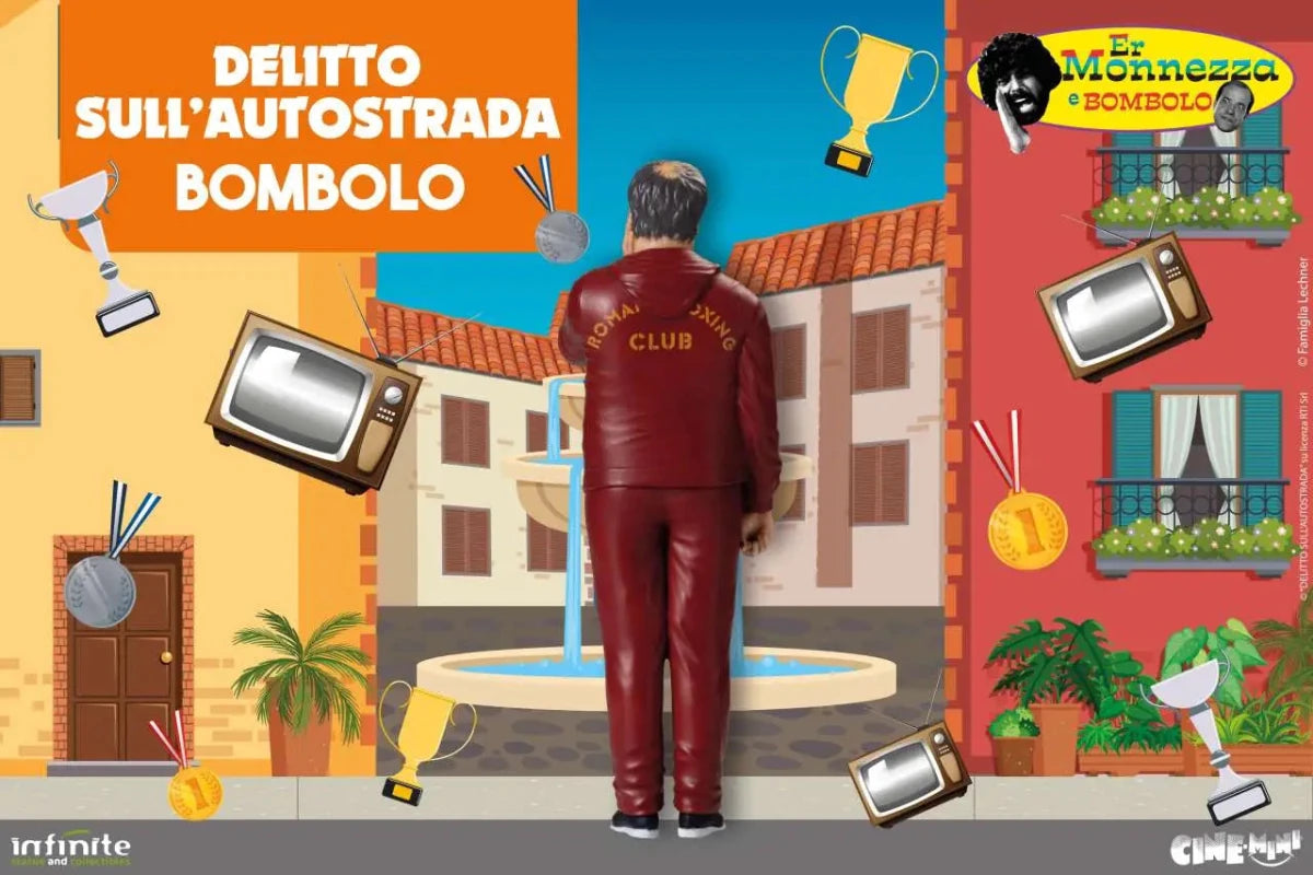 Infinite Statue Cine-Mini Collection Bombolo as Venticello – Delitto sull'autostrada PVC Figure in Malta | LAB7