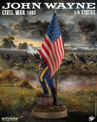 Infinite Statue John Wayne Civil War 1863 – 1/6 Scale Resin Statue in Malta | LAB7