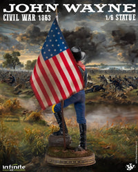 Infinite Statue John Wayne Civil War 1863 – 1/6 Scale Resin Statue in Malta | LAB7