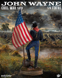 Infinite Statue John Wayne Civil War 1863 – 1/6 Scale Resin Statue in Malta | LAB7