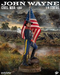 Infinite Statue John Wayne Civil War 1863 – 1/6 Scale Resin Statue in Malta | LAB7