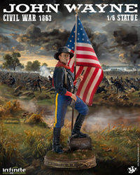 Infinite Statue John Wayne Civil War 1863 – 1/6 Scale Resin Statue in Malta | LAB7
