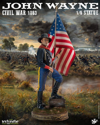Infinite Statue John Wayne Civil War 1863 – 1/6 Scale Resin Statue in Malta | LAB7