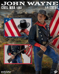 Infinite Statue John Wayne Civil War 1863 – 1/6 Scale Resin Statue in Malta | LAB7