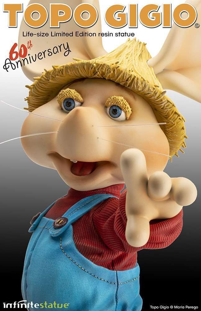 Infinite Statue Topo Gigio Life Size Limited Edition by LAB7 Malta, Europe