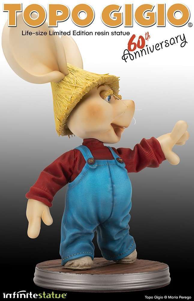 Infinite Statue Topo Gigio Life Size Limited Edition by LAB7 Malta, Europe