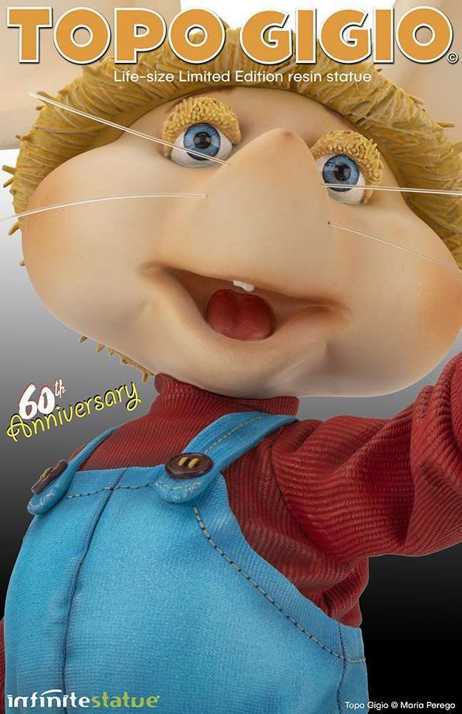 Infinite Statue Topo Gigio Life Size Limited Edition by LAB7 Malta, Europe