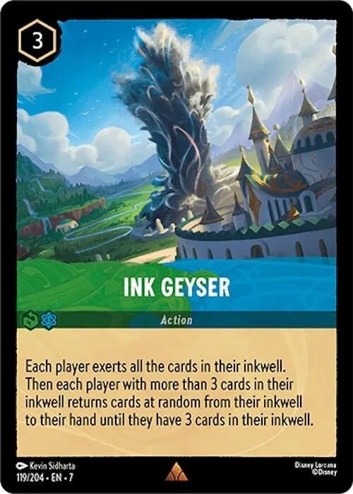 Ink Geyser (119/204) (Archazia's Island) in Malta | LAB7