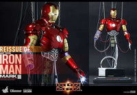 Iron Man Movie Masterpiece Action Figure 1/6 Iron Man Mark III (Construction Version) 39 cm by LAB7 Malta, Europe