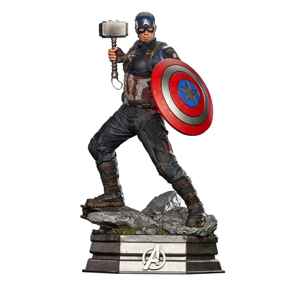 Iron Studios Avengers Infinity Saga Legacy Replica Statue 1/4 Captain America in Malta | LAB7