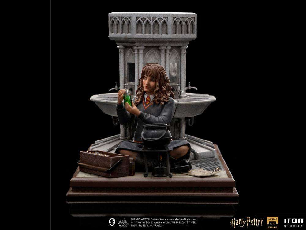 Iron Studios Harry Potter Deluxe Art Scale Statue 1/10 Hermione Granger Polyjuice 14 cm by LAB7 Malta, Europe