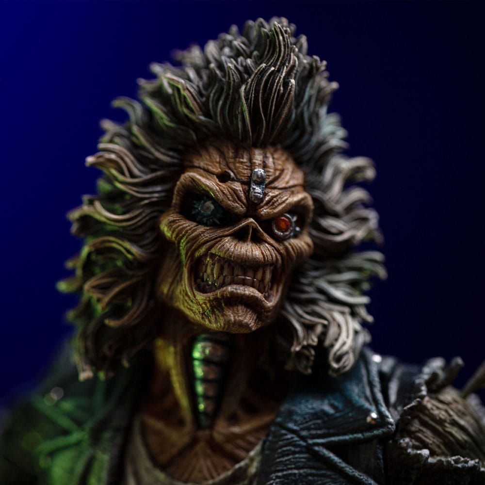 Iron Studios Iron Maiden Eddie 50th Anniversary Art Scale Statue 22 cm by LAB7 Malta, Europe