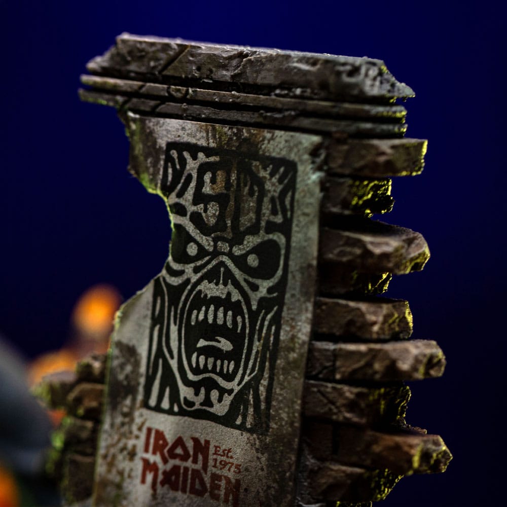 Iron Studios Iron Maiden Eddie 50th Anniversary Art Scale Statue 22 cm by LAB7 Malta, Europe