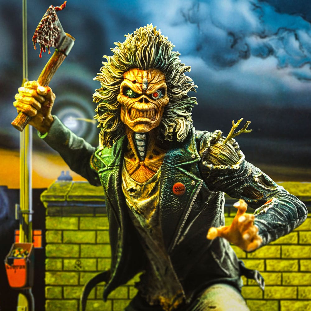 Iron Studios Iron Maiden Eddie 50th Anniversary Art Scale Statue 22 cm by LAB7 Malta, Europe