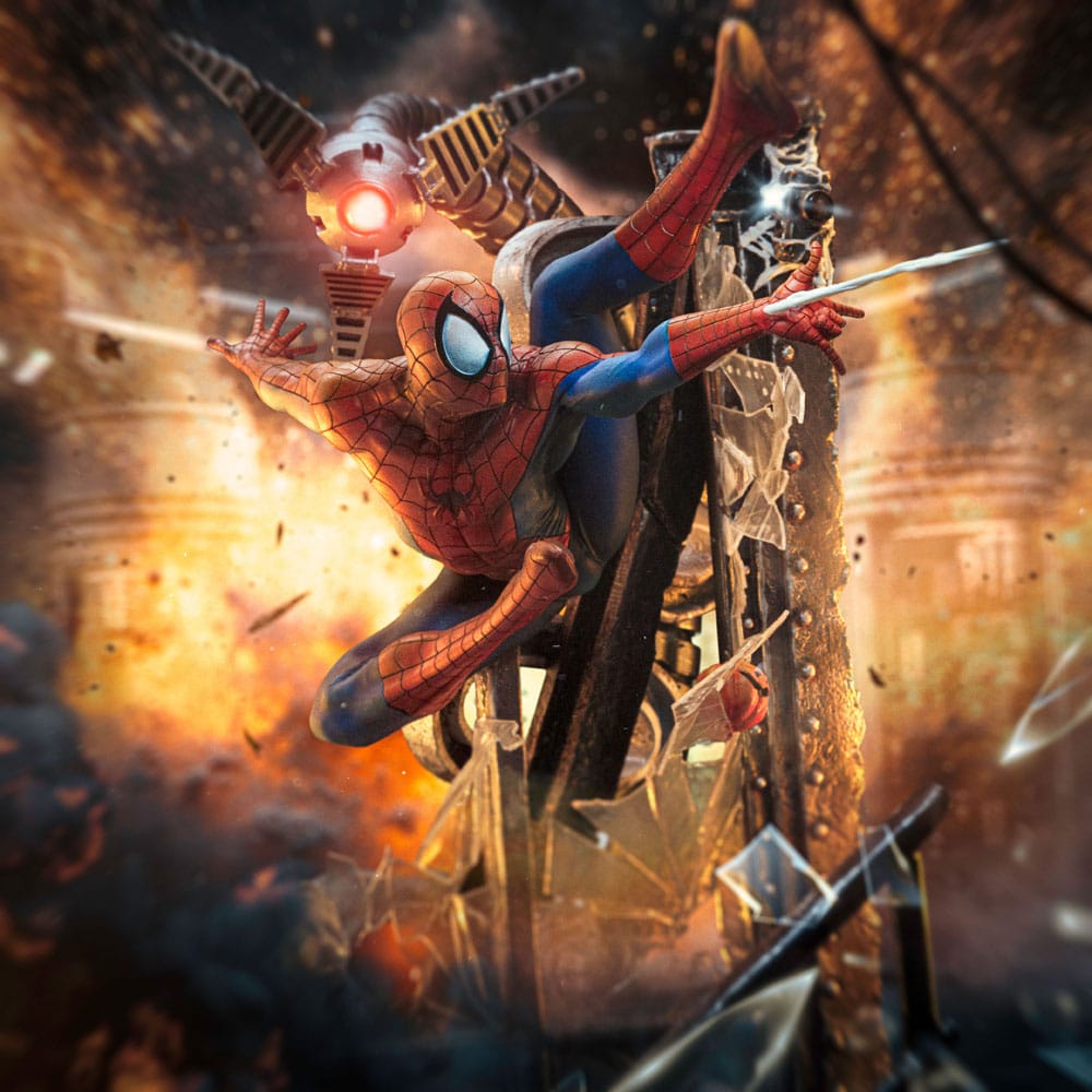 Iron Studios Spider - Man 10th Anniversary Art Scale Statue 29 cm by LAB7 Malta, Europe