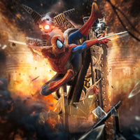 Iron Studios Spider - Man 10th Anniversary Art Scale Statue 29 cm by LAB7 Malta, Europe