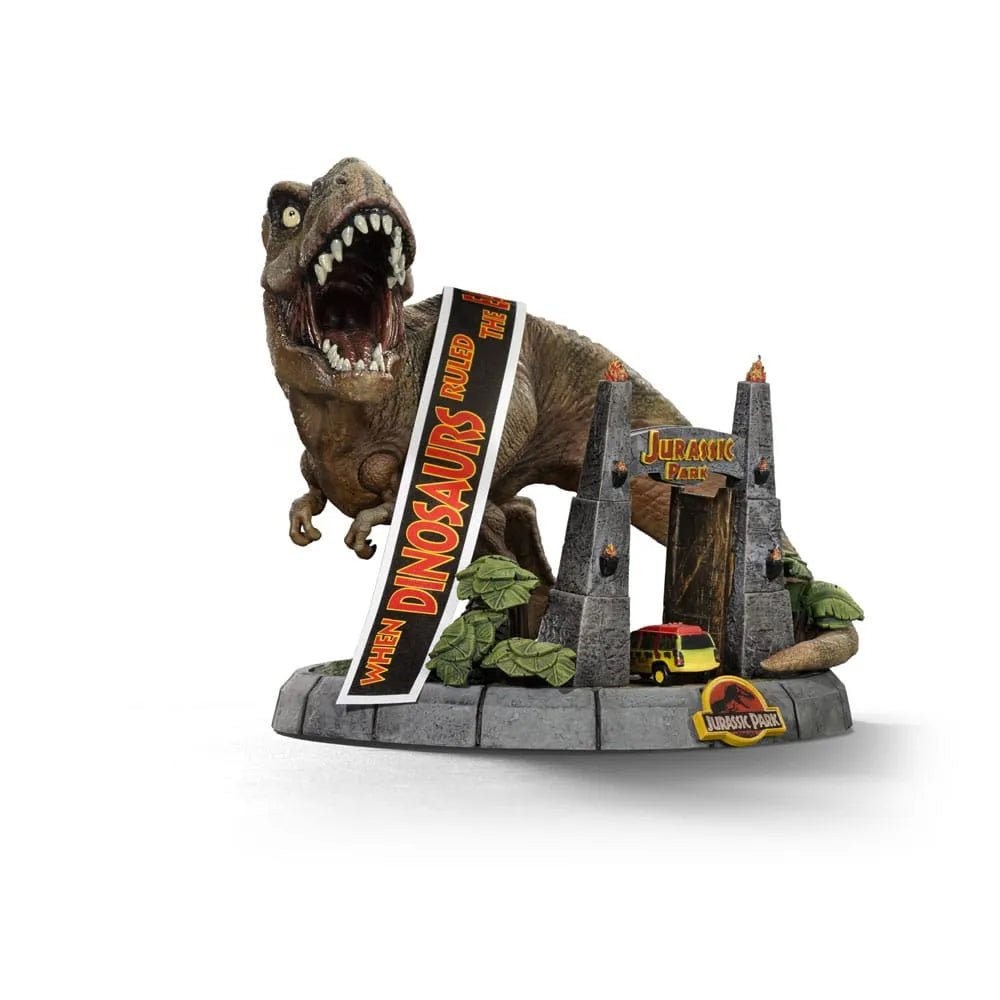 Iron Studios Jurassic Park Mini Co. PVC Figure T-Rex Illusion Deluxe 15 cm in Malta | LAB7