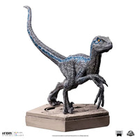 Iron Studios Jurassic World Icons Statue Velociraptor Blue 9 cm in Malta | LAB7