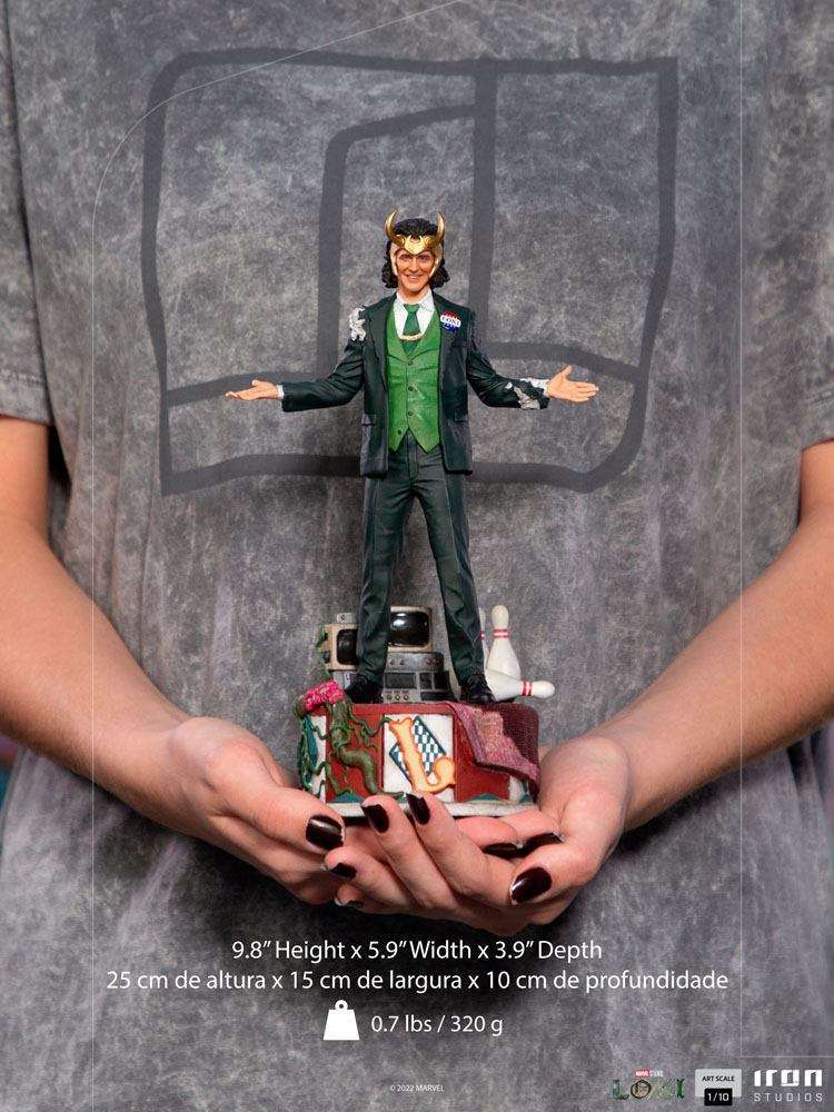 Iron Studios Loki Art Scale Statue 1/10 Loki President Variant 25 cm by LAB7 Malta, Europe