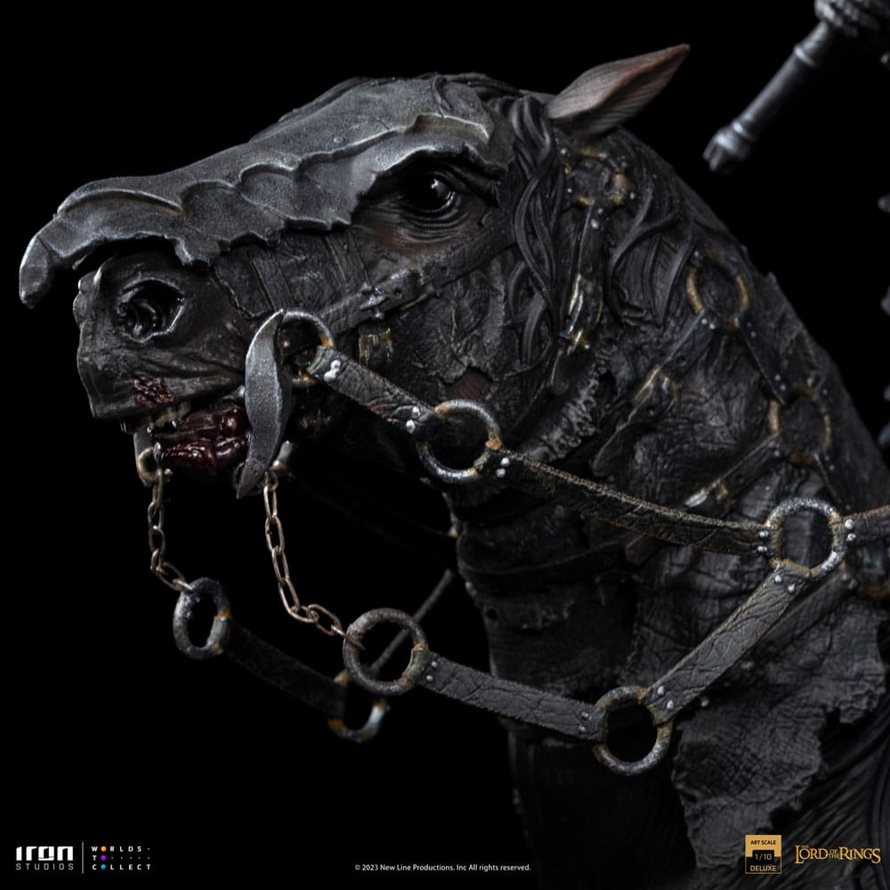 Iron Studios Lord Of The Rings Deluxe Art Scale Statue 1/10 Nazgul on Horse 42 cm in Malta | LAB7